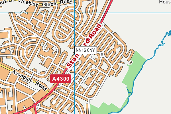 NN16 0NY map - OS VectorMap District (Ordnance Survey) NN16 0NY map - OS VectorMap District (Ordnance Survey)