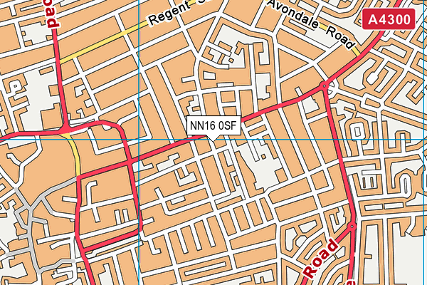 NN16 0SF map - OS VectorMap District (Ordnance Survey) NN16 0SF map - OS VectorMap District (Ordnance Survey)