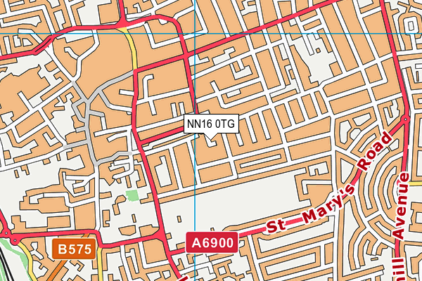 NN16 0TG map - OS VectorMap District (Ordnance Survey) NN16 0TG map - OS VectorMap District (Ordnance Survey)