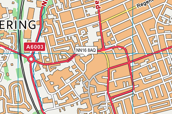NN16 8AQ map - OS VectorMap District (Ordnance Survey) NN16 8AQ map - OS VectorMap District (Ordnance Survey)