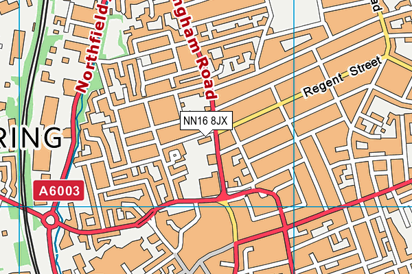 NN16 8JX map - OS VectorMap District (Ordnance Survey) NN16 8JX map - OS VectorMap District (Ordnance Survey)