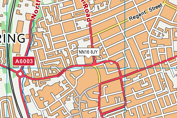 NN16 8JY map - OS VectorMap District (Ordnance Survey) NN16 8JY map - OS VectorMap District (Ordnance Survey)