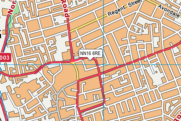 NN16 8RE map - OS VectorMap District (Ordnance Survey) NN16 8RE map - OS VectorMap District (Ordnance Survey)