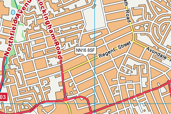 NN16 8SF map - OS VectorMap District (Ordnance Survey) NN16 8SF map - OS VectorMap District (Ordnance Survey)