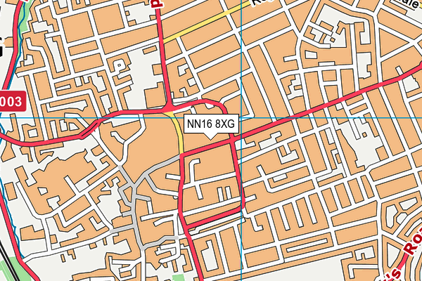 NN16 8XG map - OS VectorMap District (Ordnance Survey) NN16 8XG map - OS VectorMap District (Ordnance Survey)