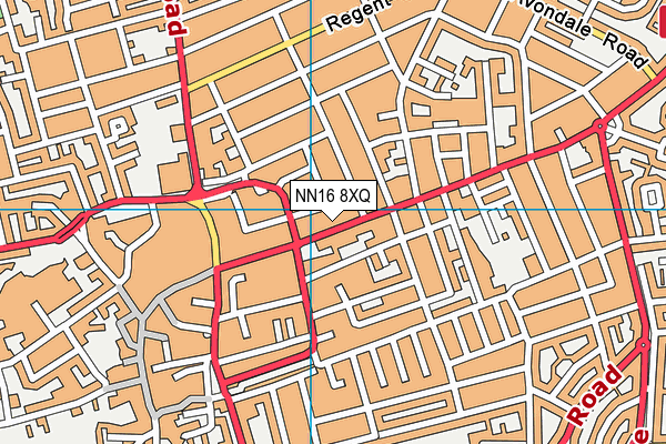 NN16 8XQ map - OS VectorMap District (Ordnance Survey) NN16 8XQ map - OS VectorMap District (Ordnance Survey)
