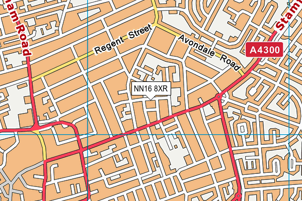 NN16 8XR map - OS VectorMap District (Ordnance Survey) NN16 8XR map - OS VectorMap District (Ordnance Survey)