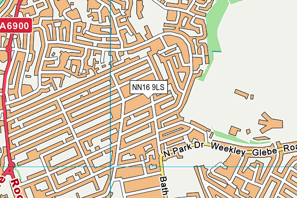 NN16 9LS map - OS VectorMap District (Ordnance Survey) NN16 9LS map - OS VectorMap District (Ordnance Survey)