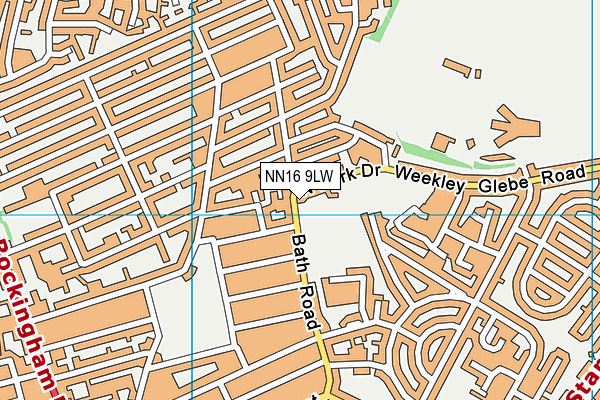NN16 9LW map - OS VectorMap District (Ordnance Survey) NN16 9LW map - OS VectorMap District (Ordnance Survey)