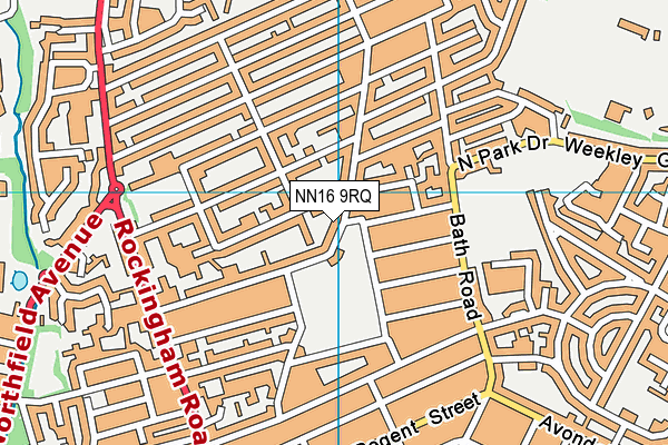 NN16 9RQ map - OS VectorMap District (Ordnance Survey) NN16 9RQ map - OS VectorMap District (Ordnance Survey)