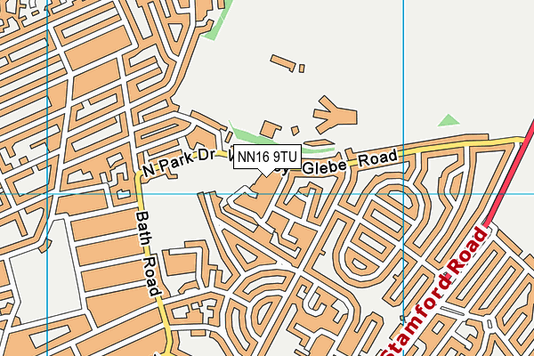 NN16 9TU map - OS VectorMap District (Ordnance Survey) NN16 9TU map - OS VectorMap District (Ordnance Survey)