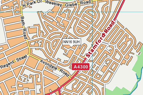 NN16 9UH map - OS VectorMap District (Ordnance Survey) NN16 9UH map - OS VectorMap District (Ordnance Survey)
