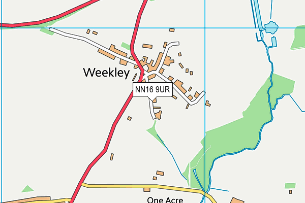 NN16 9UR map - OS VectorMap District (Ordnance Survey) NN16 9UR map - OS VectorMap District (Ordnance Survey)