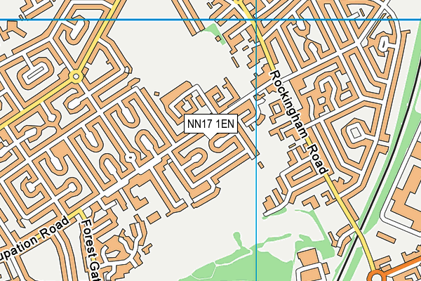 NN17 1EN map - OS VectorMap District (Ordnance Survey) NN17 1EN map - OS VectorMap District (Ordnance Survey)