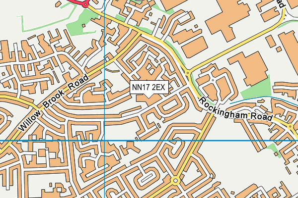 NN17 2EX map - OS VectorMap District (Ordnance Survey) NN17 2EX map - OS VectorMap District (Ordnance Survey)