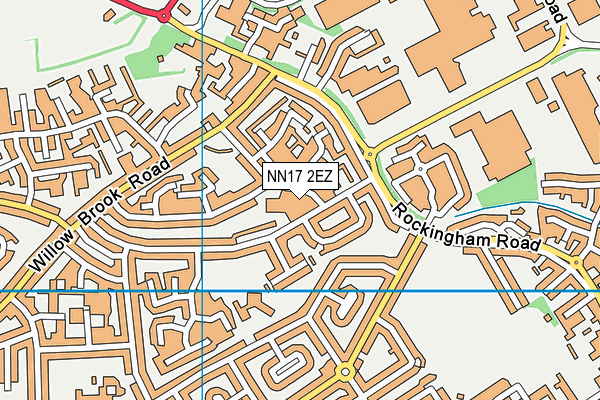 NN17 2EZ map - OS VectorMap District (Ordnance Survey) NN17 2EZ map - OS VectorMap District (Ordnance Survey)