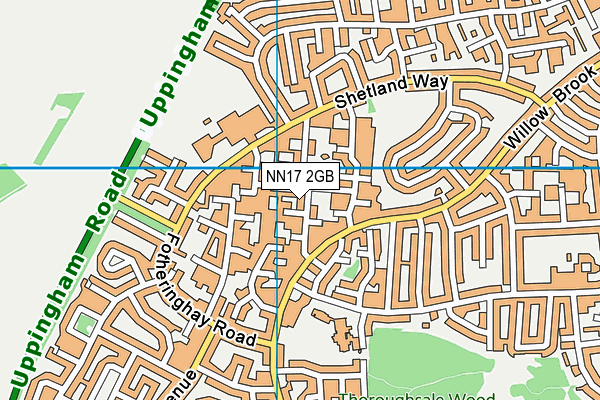 NN17 2GB map - OS VectorMap District (Ordnance Survey) NN17 2GB map - OS VectorMap District (Ordnance Survey)