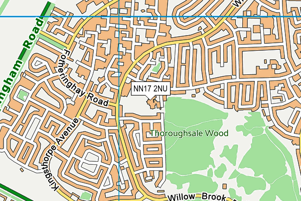 NN17 2NU map - OS VectorMap District (Ordnance Survey) NN17 2NU map - OS VectorMap District (Ordnance Survey)