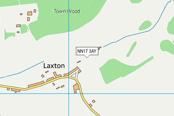 NN17 3AY map - OS VectorMap District (Ordnance Survey) NN17 3AY map - OS VectorMap District (Ordnance Survey)