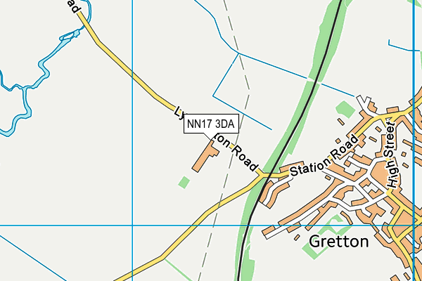 NN17 3DA map - OS VectorMap District (Ordnance Survey) NN17 3DA map - OS VectorMap District (Ordnance Survey)