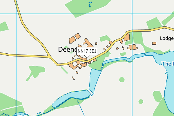 NN17 3EJ map - OS VectorMap District (Ordnance Survey) NN17 3EJ map - OS VectorMap District (Ordnance Survey)