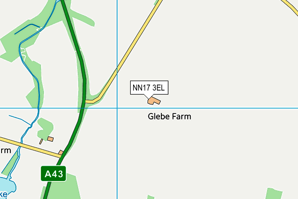 NN17 3EL map - OS VectorMap District (Ordnance Survey) NN17 3EL map - OS VectorMap District (Ordnance Survey)