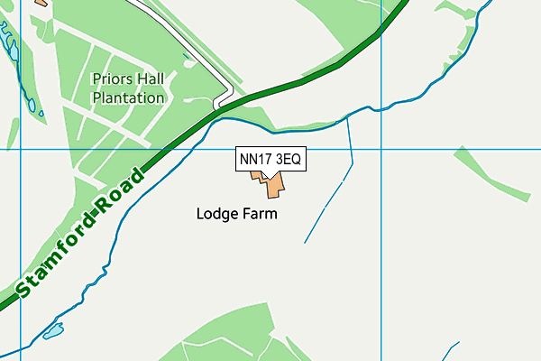NN17 3EQ map - OS VectorMap District (Ordnance Survey) NN17 3EQ map - OS VectorMap District (Ordnance Survey)