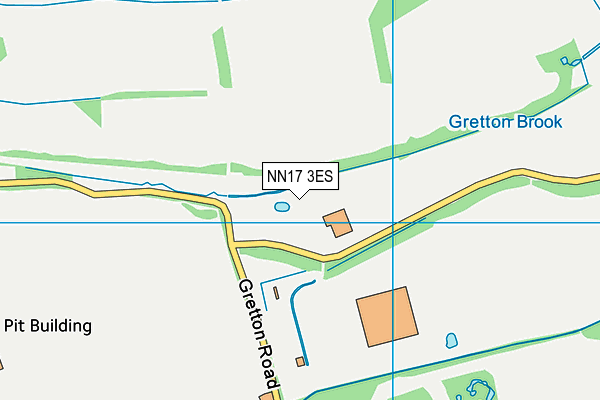NN17 3ES map - OS VectorMap District (Ordnance Survey) NN17 3ES map - OS VectorMap District (Ordnance Survey)