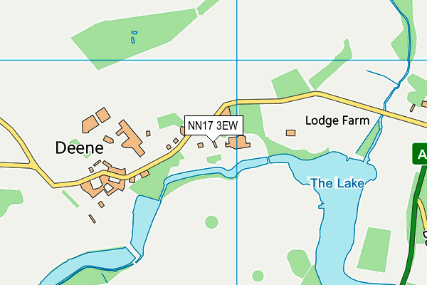 NN17 3EW map - OS VectorMap District (Ordnance Survey) NN17 3EW map - OS VectorMap District (Ordnance Survey)