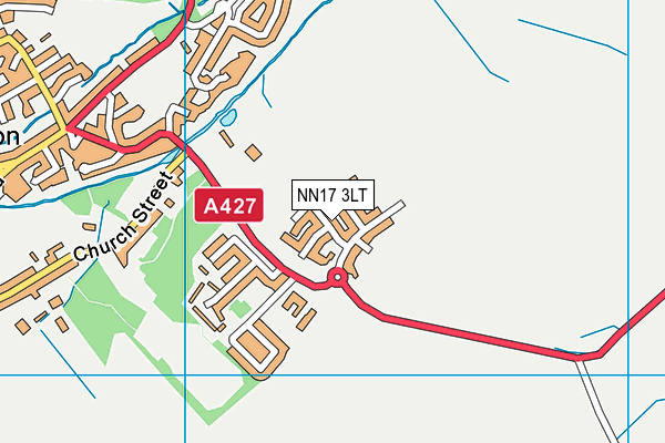 NN17 3LT map - OS VectorMap District (Ordnance Survey) NN17 3LT map - OS VectorMap District (Ordnance Survey)