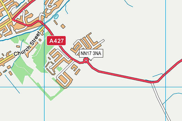 NN17 3NA map - OS VectorMap District (Ordnance Survey) NN17 3NA map - OS VectorMap District (Ordnance Survey)