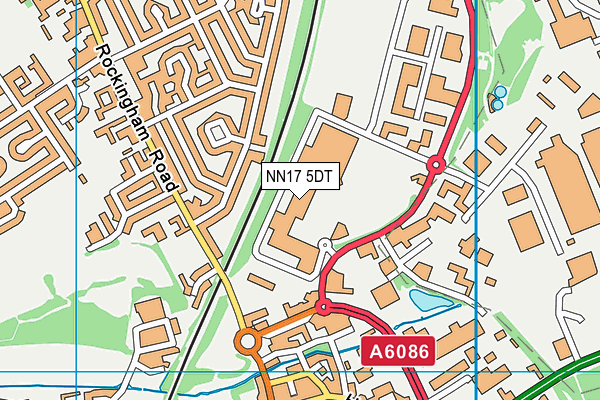 NN17 5DT map - OS VectorMap District (Ordnance Survey) NN17 5DT map - OS VectorMap District (Ordnance Survey)