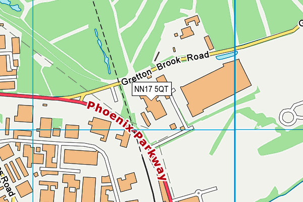 NN17 5QT map - OS VectorMap District (Ordnance Survey) NN17 5QT map - OS VectorMap District (Ordnance Survey)