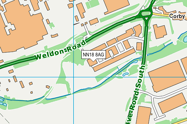 NN18 8AG map - OS VectorMap District (Ordnance Survey) NN18 8AG map - OS VectorMap District (Ordnance Survey)
