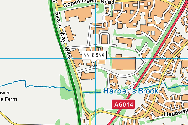 NN18 9NX map - OS VectorMap District (Ordnance Survey) NN18 9NX map - OS VectorMap District (Ordnance Survey)