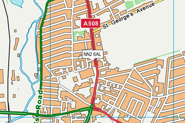 NN2 6AL map - OS VectorMap District (Ordnance Survey) NN2 6AL map - OS VectorMap District (Ordnance Survey)