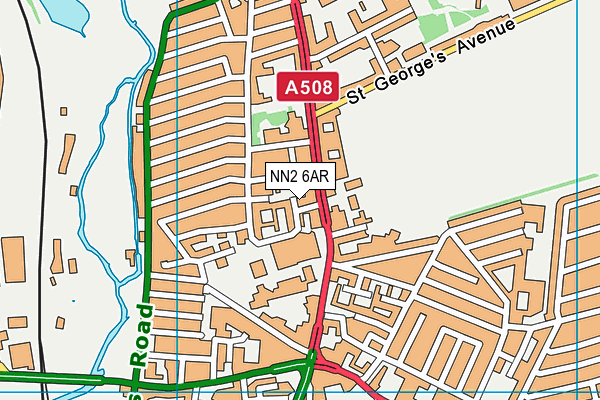 NN2 6AR map - OS VectorMap District (Ordnance Survey) NN2 6AR map - OS VectorMap District (Ordnance Survey)