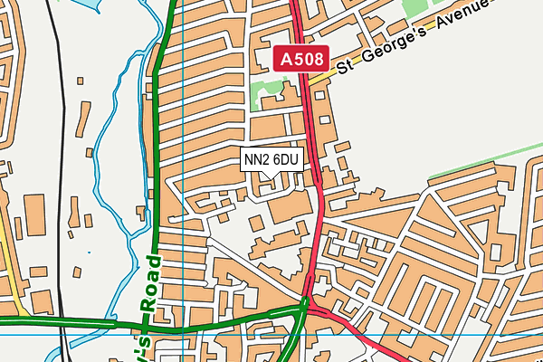 NN2 6DU map - OS VectorMap District (Ordnance Survey) NN2 6DU map - OS VectorMap District (Ordnance Survey)