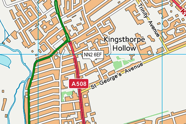 NN2 6EF map - OS VectorMap District (Ordnance Survey) NN2 6EF map - OS VectorMap District (Ordnance Survey)