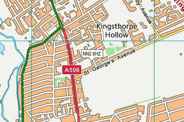 NN2 6HZ map - OS VectorMap District (Ordnance Survey) NN2 6HZ map - OS VectorMap District (Ordnance Survey)