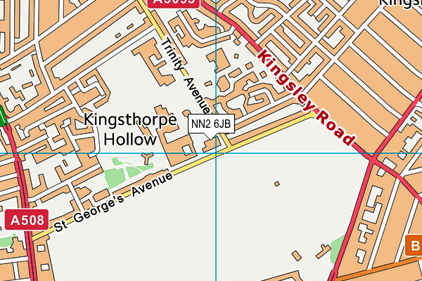 NN2 6JB map - OS VectorMap District (Ordnance Survey) NN2 6JB map - OS VectorMap District (Ordnance Survey)