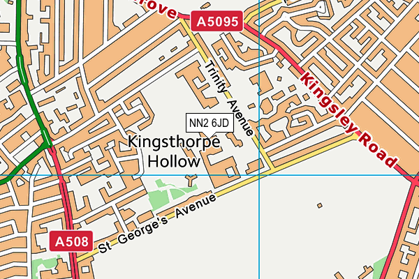 NN2 6JD map - OS VectorMap District (Ordnance Survey) NN2 6JD map - OS VectorMap District (Ordnance Survey)
