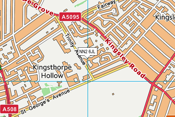 NN2 6JL map - OS VectorMap District (Ordnance Survey) NN2 6JL map - OS VectorMap District (Ordnance Survey)