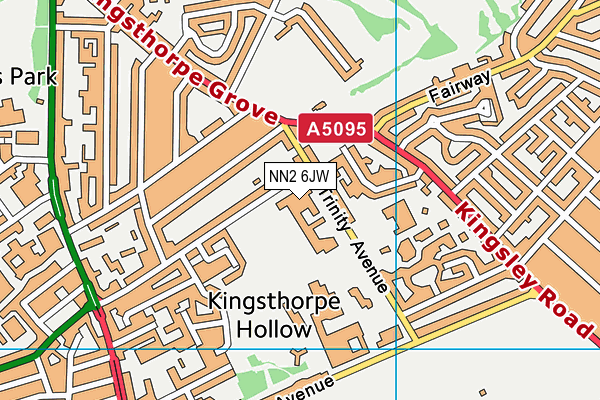 NN2 6JW map - OS VectorMap District (Ordnance Survey) NN2 6JW map - OS VectorMap District (Ordnance Survey)