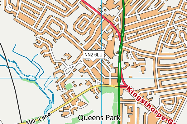 NN2 6LU map - OS VectorMap District (Ordnance Survey) NN2 6LU map - OS VectorMap District (Ordnance Survey)