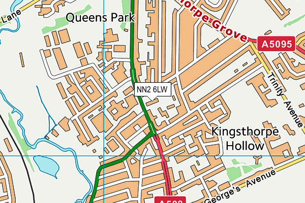 NN2 6LW map - OS VectorMap District (Ordnance Survey) NN2 6LW map - OS VectorMap District (Ordnance Survey)