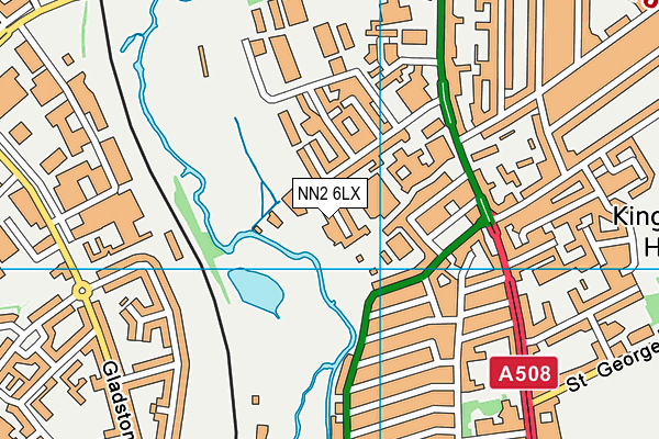NN2 6LX map - OS VectorMap District (Ordnance Survey) NN2 6LX map - OS VectorMap District (Ordnance Survey)