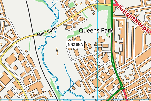 NN2 6NA map - OS VectorMap District (Ordnance Survey) NN2 6NA map - OS VectorMap District (Ordnance Survey)