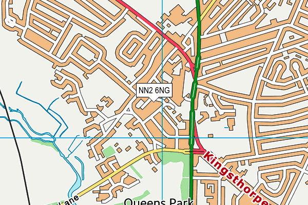 NN2 6NG map - OS VectorMap District (Ordnance Survey) NN2 6NG map - OS VectorMap District (Ordnance Survey)
