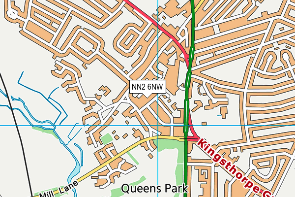 NN2 6NW map - OS VectorMap District (Ordnance Survey) NN2 6NW map - OS VectorMap District (Ordnance Survey)